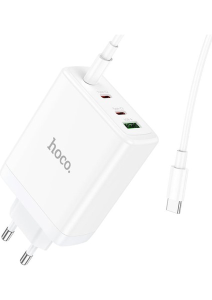 N31 Leader Pd Hızlı Şarj Özellikli 100W Type-C ve USB Şarj Çıkışlı Gan Teknoloji Şarj Başlığı