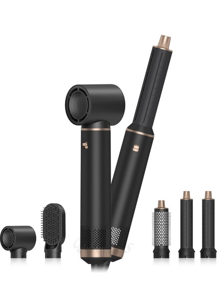 Çok Işlevli 5'i Bir Arada Gürültüsüz, Saç Kurutma Makinesi Saç Şekillendiriciseti (Yurt Dışından) fiyatları