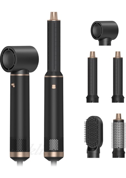 Çok Işlevli 5'i Bir Arada Gürültüsüz, Saç Kurutma Makinesi Saç Şekillendiriciseti (Yurt Dışından) modelleri