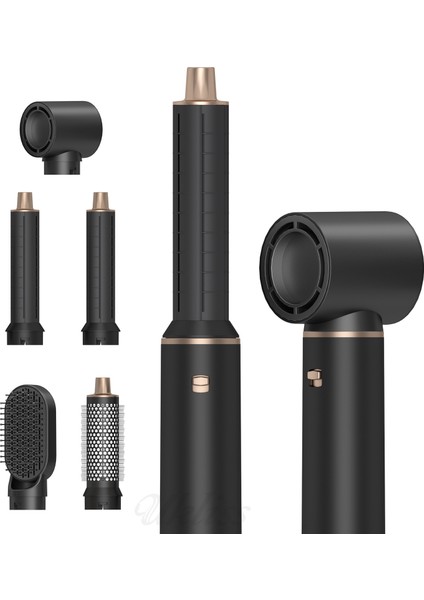 Çok Işlevli 5'i Bir Arada Gürültüsüz, Saç Kurutma Makinesi Saç Şekillendiriciseti (Yurt Dışından) fırsatları