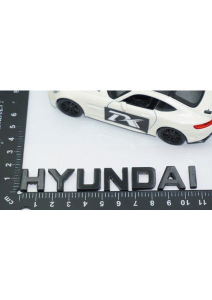 Hyundai Bagaj 3m 3D Siyah Abs Yazı Logo fırsatları