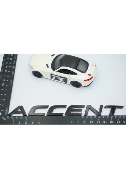 Accent Bagaj 3m 3D Siyah Abs Yazı Logo Hyundai Ile Uyumlu fırsatları