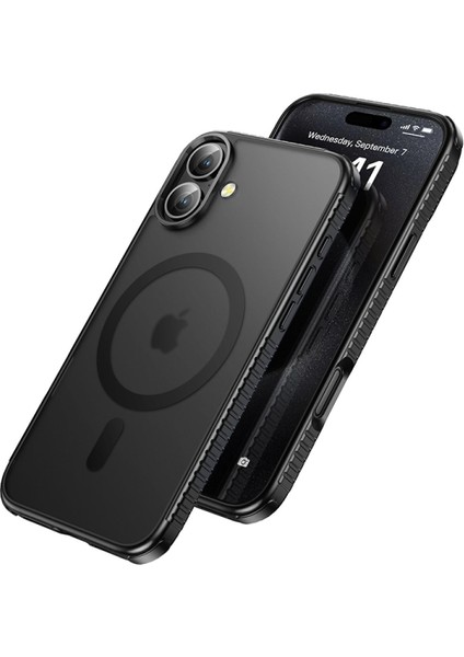 iPhone 16 Uyumlu Armour Antishock Protective Magsafe Telefon Kılıfı
