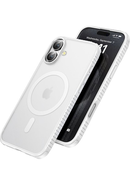 iPhone 16 Uyumlu Armour Antishock Protective Magsafe Telefon Kılıfı
