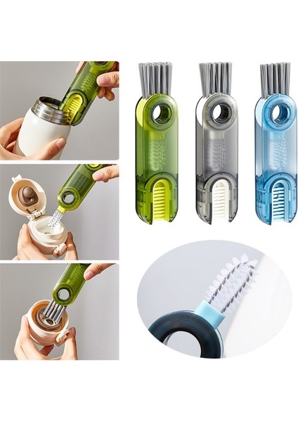 3 Fonksiyonlu Çok Amaçlı Termos Biberon Temizleme Fırçası fiyatları