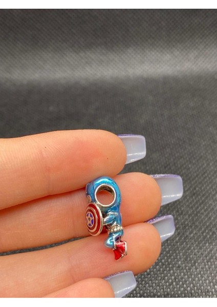Marvel The Avengers Captan America Charm fiyatları