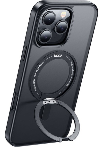 iPhone 16 Pro Max Uyumlu Rotating Magsafe Standlı Kapak