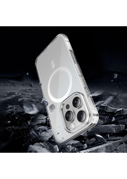 iPhone 16 Pro Max Uyumlu Invisible Magsafe Kapak