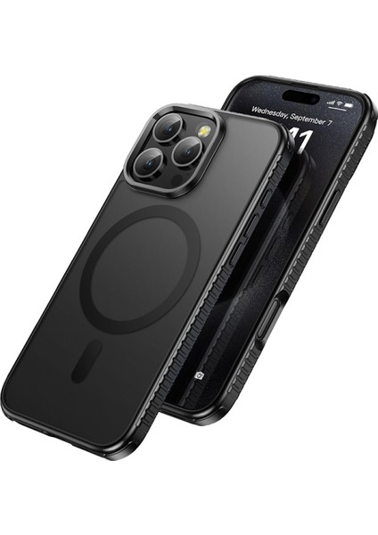 iPhone 16 Pro Max Uyumlu Armour Antishock Protective Magsafe Telefon Kılıfı