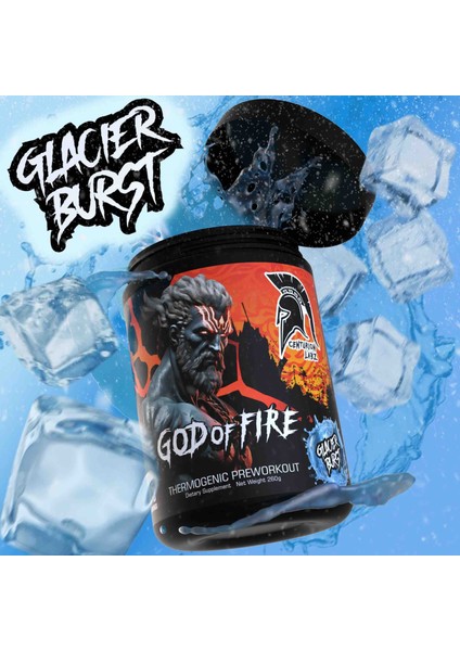 God Of Fire Thermo Ripped Pump Preworkout - Daa + Huperzine