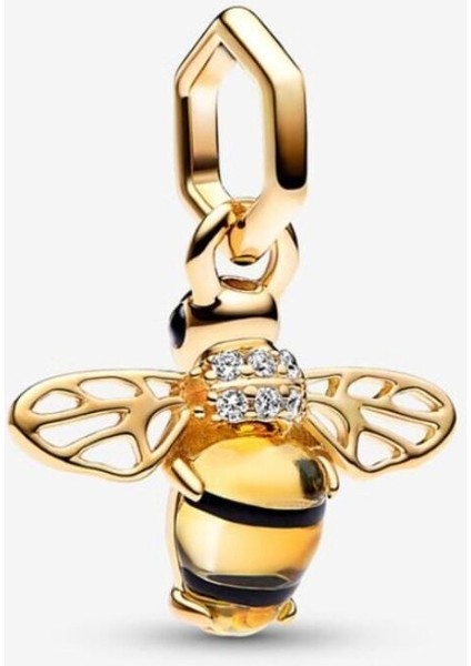 Andora Köpüklü Arı Dangle Charm