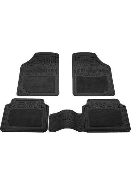 Seat Altea Paspas Siyah Yarı Halı Tam Kauçuk