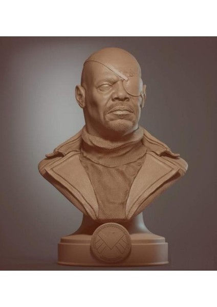 Marvel Nick Fury Figürü - 10 cm