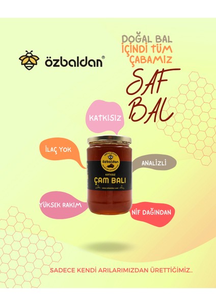 Katkısız Çam Balı 460 gr.