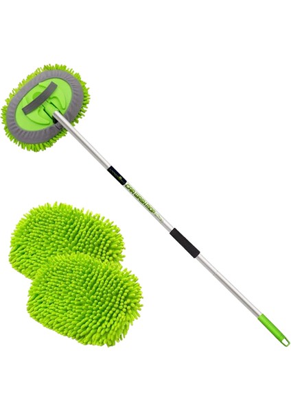 Araç Yıkama Mop Seti Ergonomik Tasarım Yedek Mikrofiber Bezli Mop Seti fırsatları
