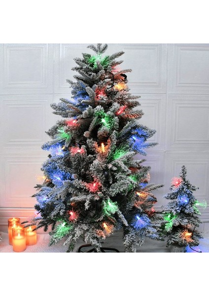 4 Metre Rgb Renkli Fiber Optik Ledli Kirpi LED Işık Yılbaşı Işığı Yılbaşı Ağacı Işığı Modlu Fişli fiyatları