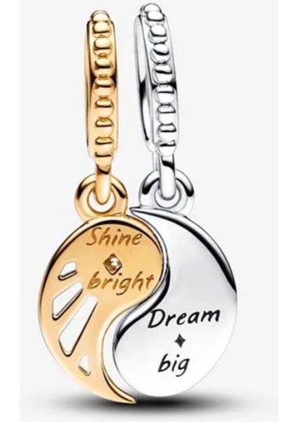 Ayrılabilir Güneş ve Ay Sallantılı Charm fiyatları