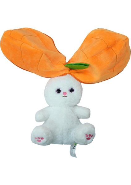 35 cm Peluş Özel Hediye Çilek Tavşan Özel Tasarım- Fermuarlı Yapısıyla Hem Çilek Hem De Tavşan fırsatları