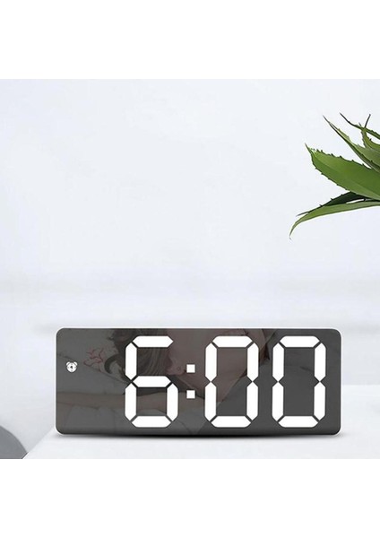 Tekno Trust LED Dijital Masa Saati Alarm Termometre Tarih Masaüstü Saat