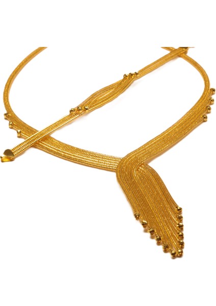 14 Ayar Altın Italyan Kazze Set