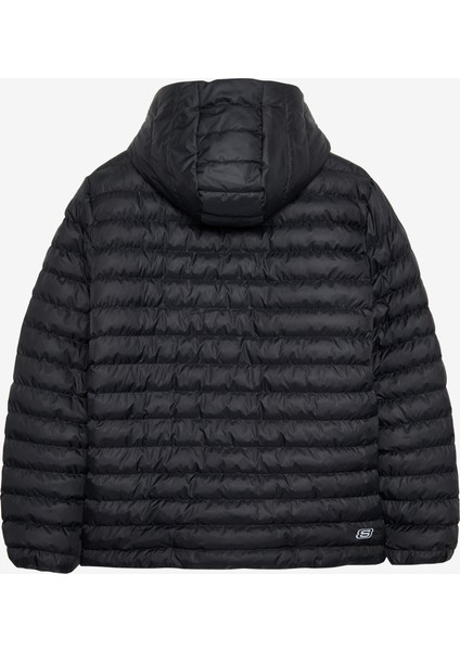 M Outerwear Polar Lining Padded Jacket Erkek Siyah Mont S242095-001