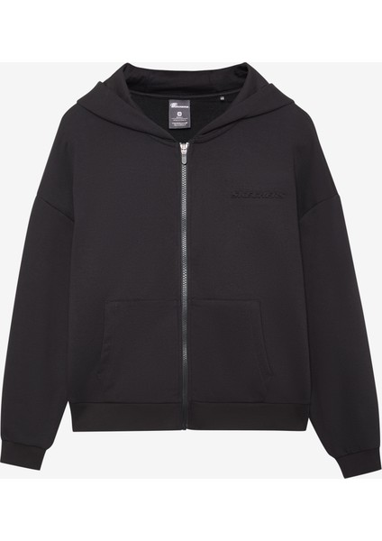 W Essential Full Zip Hoodie Sweatshirt Kadın Siyah Sweatshirt S242117-001 indirimleri