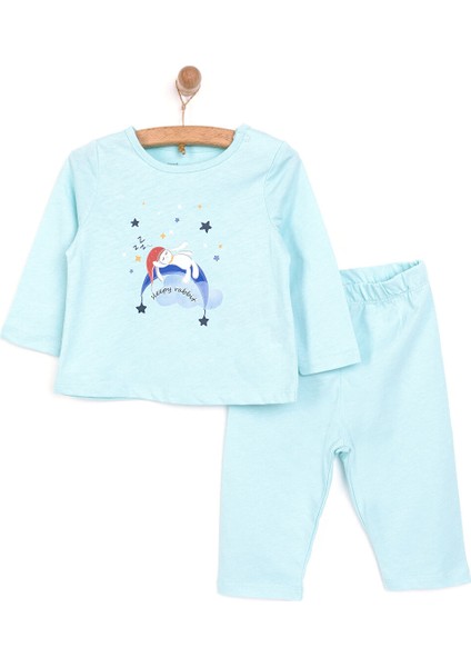 Tavşan Neni Pijama Takımı Erkek Bebek