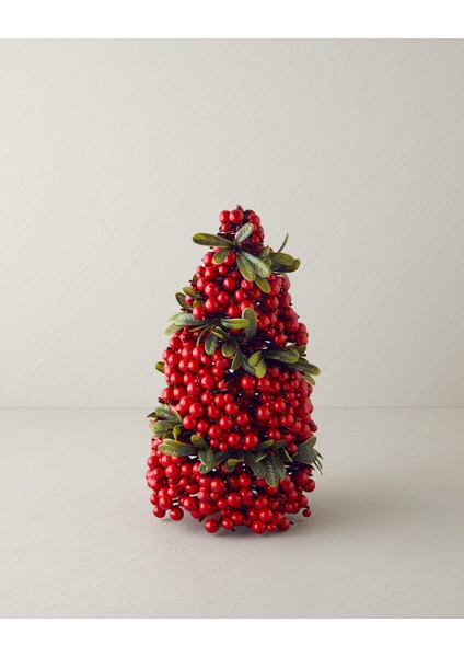 English Home Christmas Tree Dekoratif Obje 35 cm Kırmızı - Yeşil