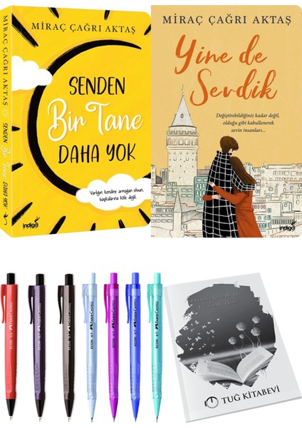 Senden Bir Tane Daha Yok Miraç Çağrı Aktaş ve Yine De Sevdik Miraç Çağrı Aktaş 2li Set