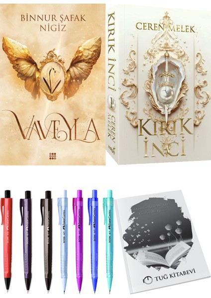 Kırık Inci ve Dokuz Yayınları Vaveyla 1 Sönmüş Binnur Şafak Nigiz 2li Set