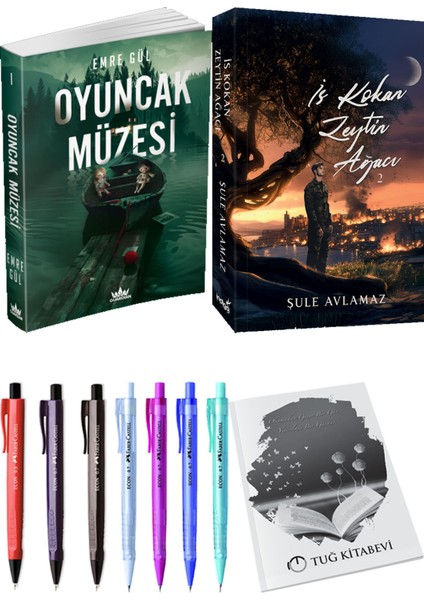 İs Kokan Zeytin Ağacı 2 ve Guardian Yayınları Oyuncak Müzesi Emre Gül 2li Set