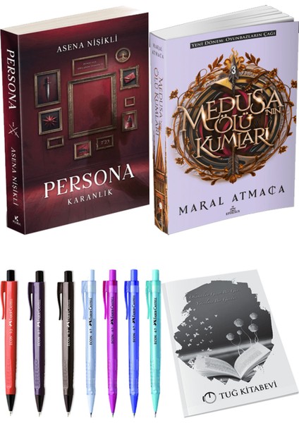 Medusanın Ölü Kumları 3 ve Persona Karanlık Asena Nişikli 2li Set