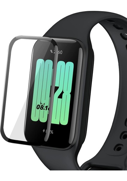 Xiaomi Smart Band 8 Active Tam Kaplayan Nano Cam Ekran Koruyucu Siyah