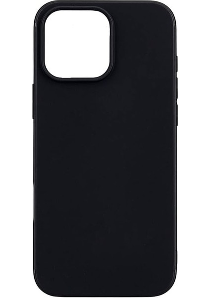 Apple Ile Uyumlu iPhone 16 Pro Max Kılıf Zore Imax Silikon Siyah