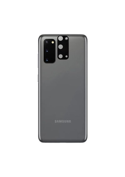 Samsung Galaxy S20 Uyumlu Kamerayı Tam Kaplayan 3D Kamera Koruyucu Cam