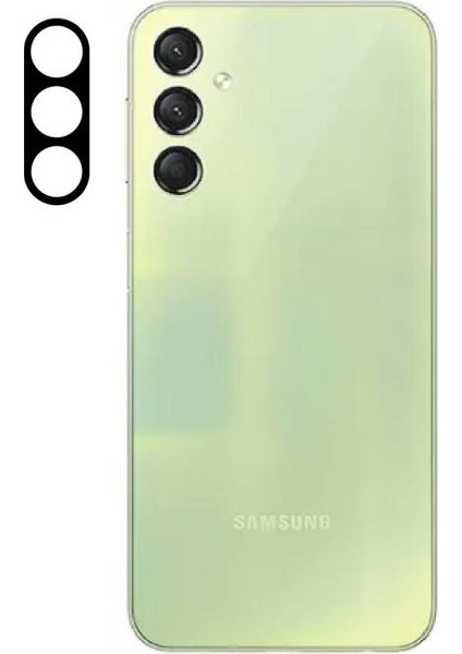 Samsung Galaxy A24 Uyumlu Kamerayı Tam Kaplayan 3D Kamera Koruyucu Cam