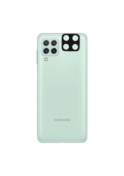 Samsung Galaxy M33 Uyumlu Kamerayı Tam Kaplayan 3D Kamera Koruyucu Cam