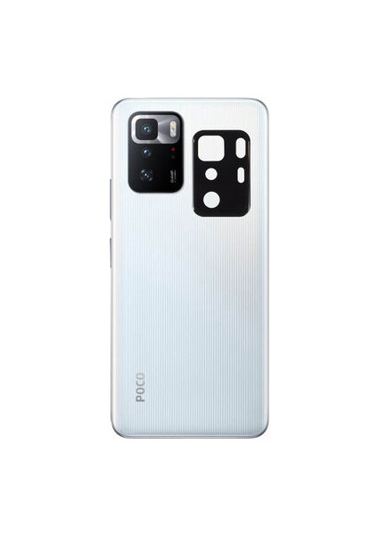 Poco X3 Gt Uyumlu Kamerayı Tam Kaplayan 3D Kamera Koruyucu Cam