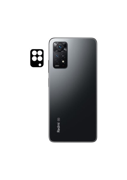 Redmi Note 11 Pro 5g Uyumlu Kamerayı Tam Kaplayan 3D Kamera Koruyucu Cam