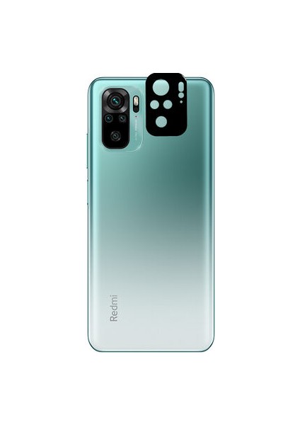 Redmi Note 10 Pro Uyumlu Kamerayı Tam Kaplayan 3D Kamera Koruyucu Cam