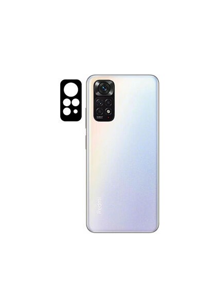 Redmi Note 10S Uyumlu Kamerayı Tam Kaplayan 3D Kamera Koruyucu Cam