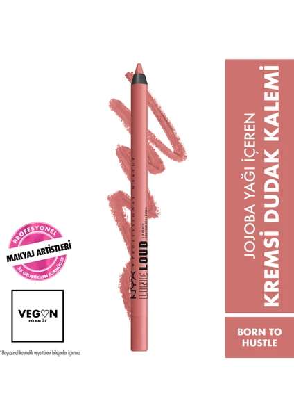 Nyx Professional Makeup Line Loud Dudak Kalemi - 04 Born To Hustle