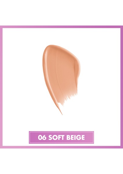 Blur Tint Ciltte Filtre Etkili Fondöten - 06 Soft Beige