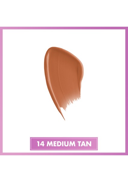 Blur Tint Ciltte Filtre Etkili Fondöten - 14 Medium Tan