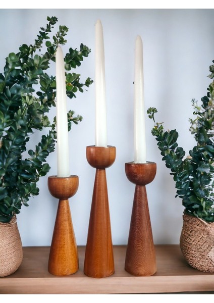 Beyaz Şamdan Mumu 3'lü Boy: 25CM Çapı: 22 mm 3301000000806 fiyatları