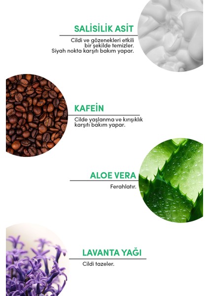 Çay Ağacı ve Salisilik Asit Yıkama Köpüğü 200 ml