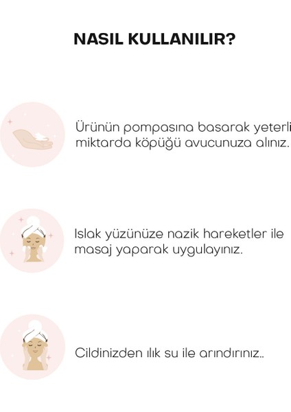 Çay Ağacı ve Salisilik Asit Yıkama Köpüğü 200 ml