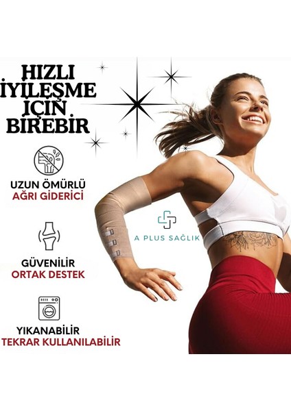 Elastik Bandaj 10 cm Yüksek Kalite Süper Tıbbi Elastik Bandaj