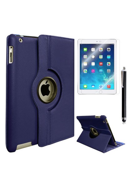Apple iPad Mini 2 3 360 Derece Dönebilen Standlı Tablet Kılıfı