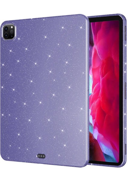 Apple Ipad Pro 11 2022 M2 Parlak Şık Görünümlü Tablet Koton Silikon Kılıf
